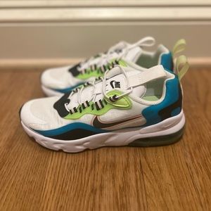 Boys Air Max 270 React SE PS 'Oracle Aqua'